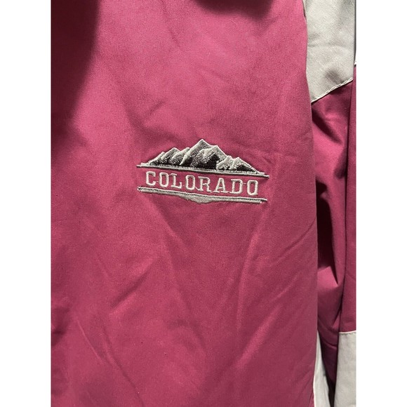 Women’s Outdoor Hiking Rain Jacket Arctic Image Softshell Lined Colorado Sz Med - Picture 3 of 5
